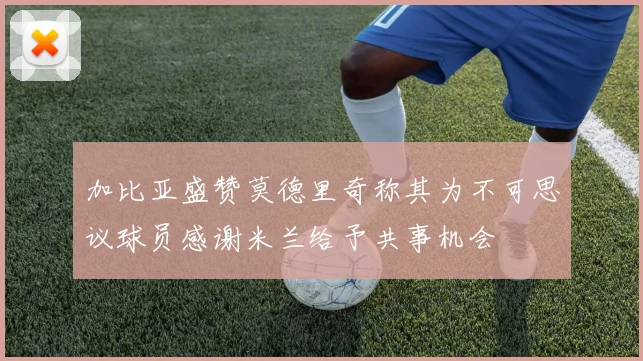 加比亚盛赞莫德里奇称其为不可思议球员感谢米兰给予共事机会